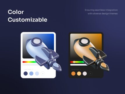آیکون سه‌بعدی کسب‌وکار و بازاریابی – Business and Marketing 3D Icon