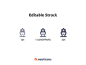 آیکون‌های پاداش خطی – Neaticons – Reward Icons
