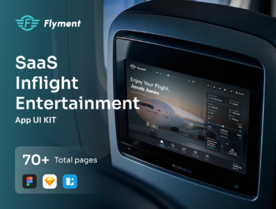 کیت رابط کاربری فلایمنت – Flyment – SAAS Entertainment Management UI Kit 