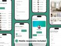کیت رابط کاربری مدیریت داشبورد رزرو هتل – Hotel Booking Dashboard Admin UI Kit