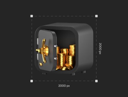 آیکون‌های سه‌بعدی فناوری مالی – Fintech 3D Icons