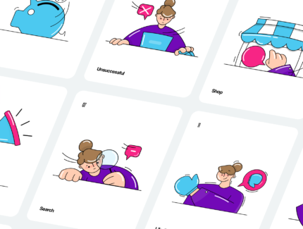 تصاویر ایلوستریشن شادی آور – Peppy Illustration Kit