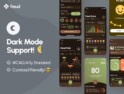 کیت رابط کاربری – اپلیکیشن هوش مصنوعی سلامت روان – freud UI Kit: AI Mental Health App