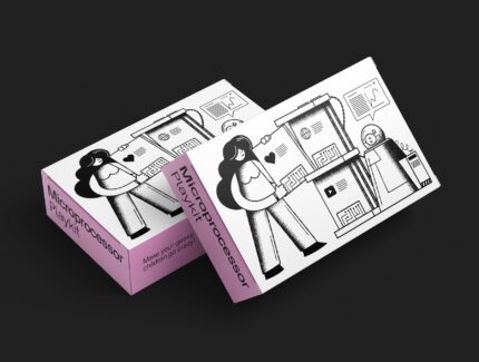 تصاویر ایلوستریشن فنی – Laboratorium – Techie illustrations