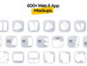 مجموعه موکاپ Sajon UI Mockup Kit