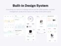کیت رابط کاربری BetaCRM برای داشبورد – BetaCRM UI Kit for SaaS Dashboards