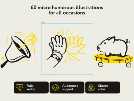 تصاویر ایلوستریشن خنده دار – Minarty Illustrations