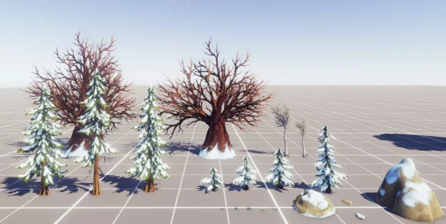 محیط جنگل فانتزیFantasy Forest Environment