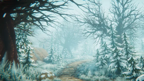 محیط جنگل فانتزیFantasy Forest Environment