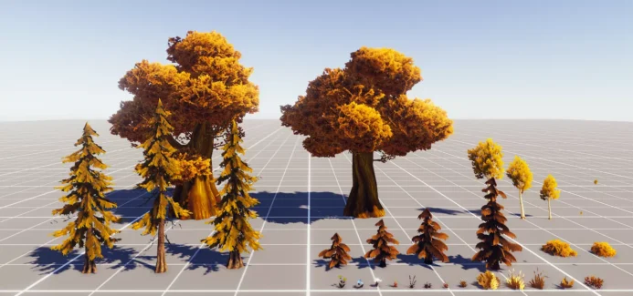 محیط جنگل فانتزیFantasy Forest Environment