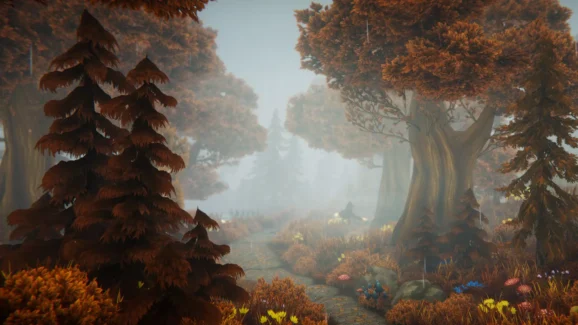 محیط جنگل فانتزیFantasy Forest Environment