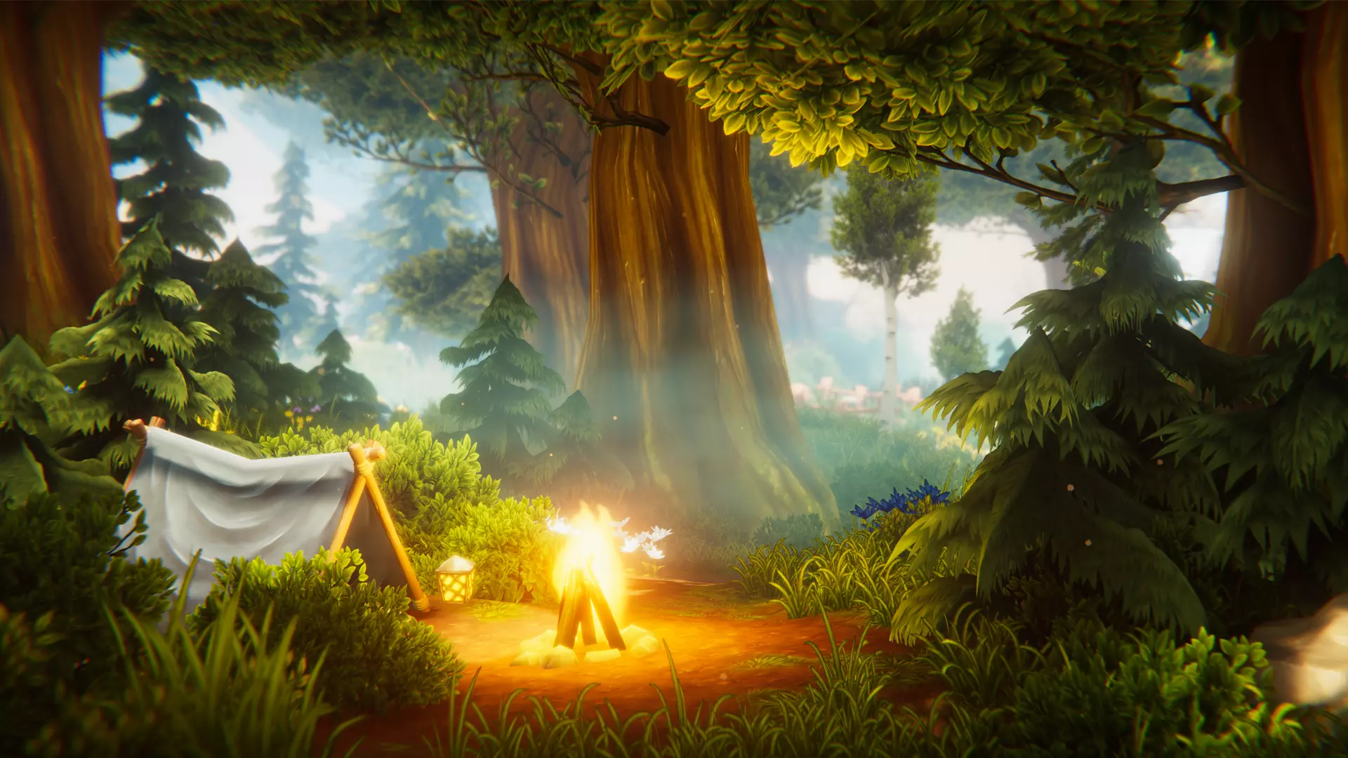 محیط جنگل فانتزیFantasy Forest Environment
