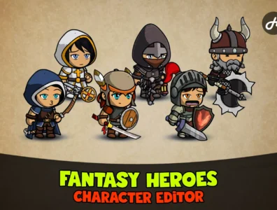 قهرمانان فانتزی: ویرایشگر شخصیت – Fantasy Heroes: Character Editor 