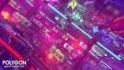 شهر سایبری چندضلعی برای یونیتی – POLYGON Sci-Fi Cyber City – Low Poly 3D Art by Synty