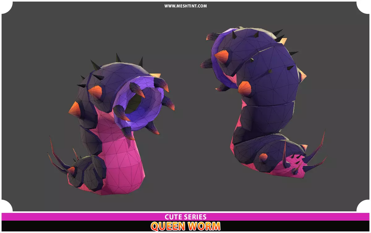 Monsters Ultimate Pack 04 Cute Series-بسته نهایی هیولاها ۰۴ – مجموعه بامزه برای یونیتی