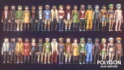 هنر سه‌بعدی جنگ باندهای پلیگان برای یونیتی – POLYGON Gang Warfare – Low Poly 3D Art by Synty