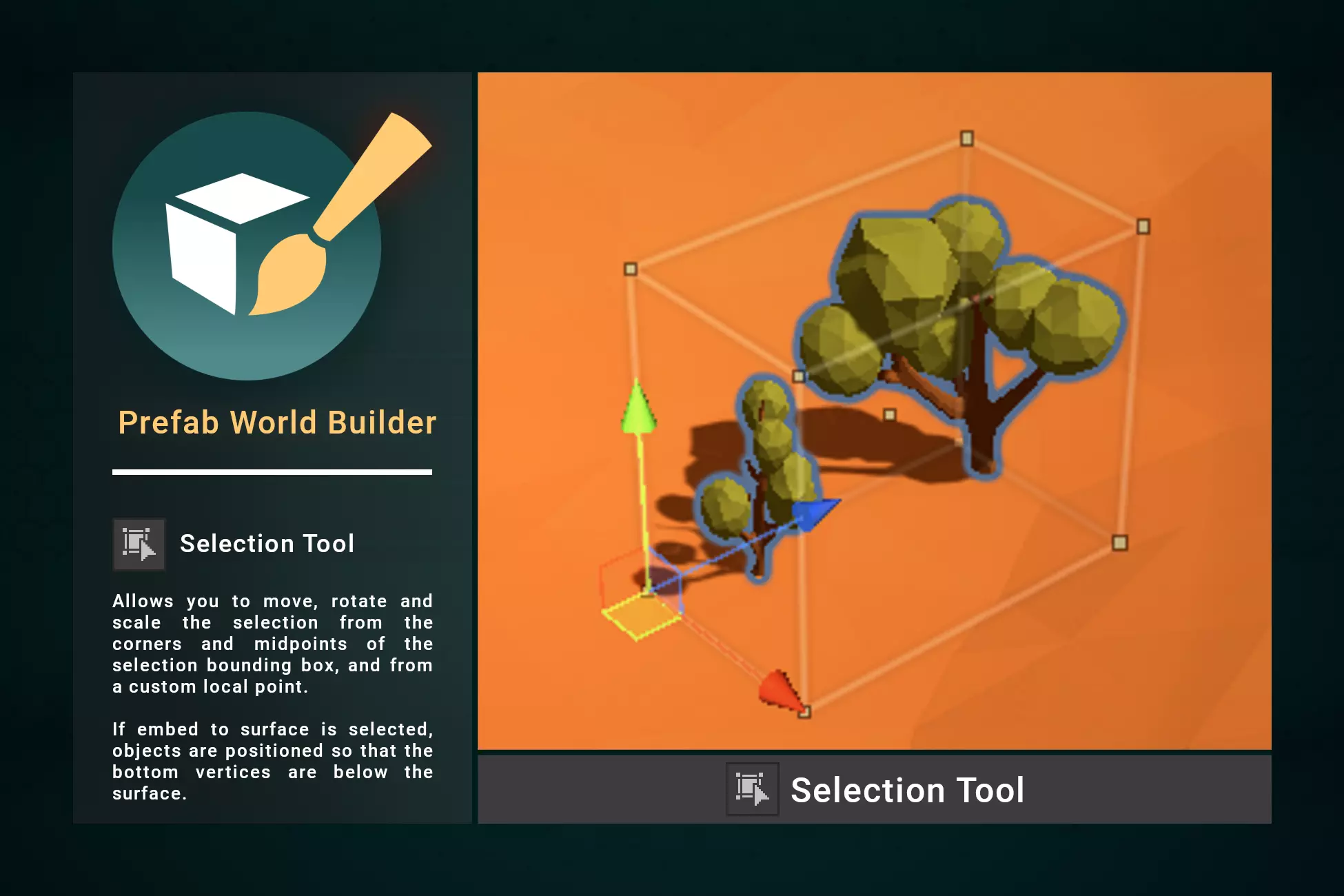 Prefab World Builder For Unity-سازنده کامل جهان برای یونیتی