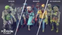هنر سه بعدی شهر زامبی ها برای یونیتی – POLYGON City Zombies – Low Poly 3D Art by Synty