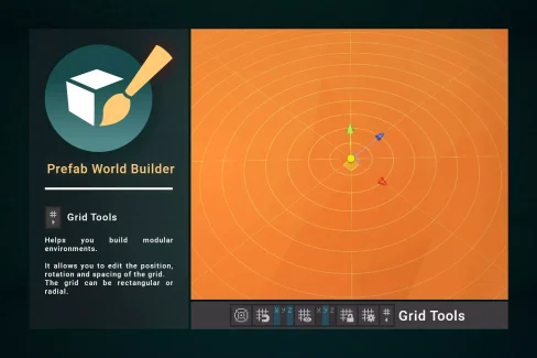 Prefab World Builder For Unity-سازنده کامل جهان برای یونیتی