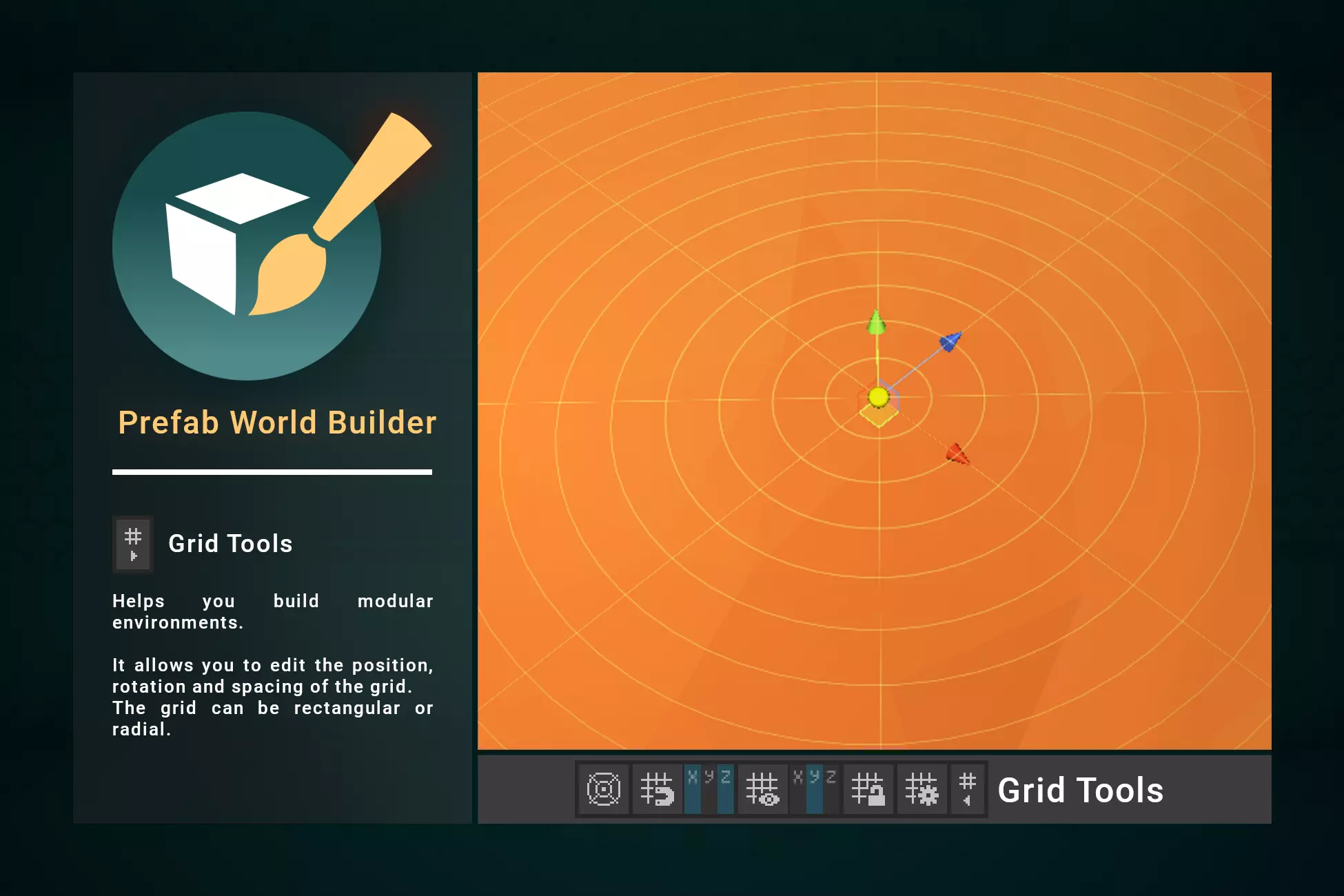 Prefab World Builder For Unity-سازنده کامل جهان برای یونیتی
