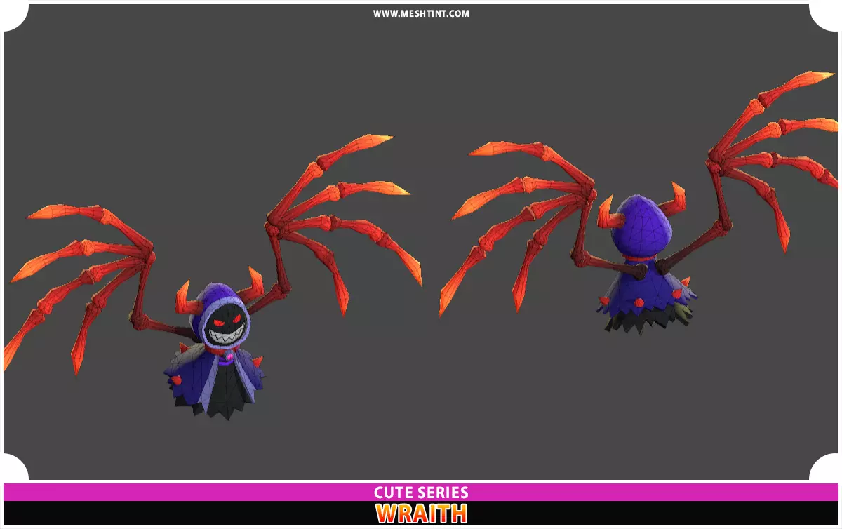 Monsters Ultimate Pack 04 Cute Series-بسته نهایی هیولاها ۰۴ – مجموعه بامزه برای یونیتی