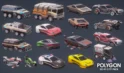 شهر علمی تخیلی چند ضلعی برای یونیتی – POLYGON Sci-Fi City – Low Poly 3D Art by Synty