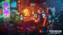 شهر سایبری چندضلعی برای یونیتی – POLYGON Sci-Fi Cyber City – Low Poly 3D Art by Synty