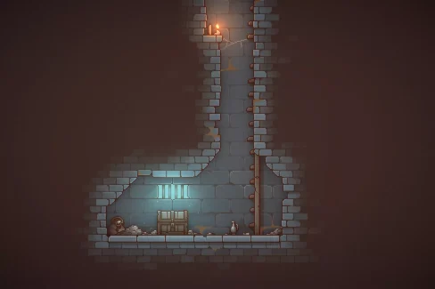 پیکسل آرت پلتفرمر – سیاه‌چال برای یونیتی – Pixel Art Platformer – Dungeon For Unity