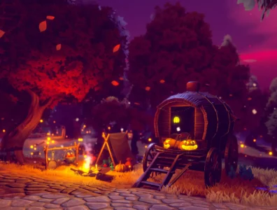 Dreamscape Nature : Campsite – Stylized Open World Environment – سرزمین رؤیا: کمپ طبیعت – محیط استایل‌شده دنیای باز برای یونیتی 