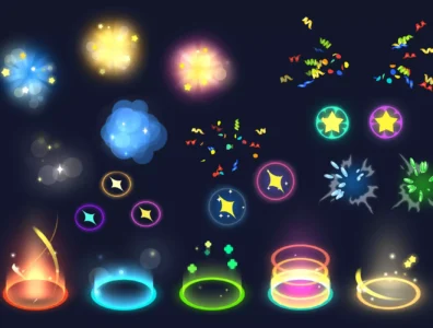 افکت های هایپرکژوال برای یونیتی – Hyper Casual FX 