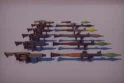 پک سلاح‌های اول شخص با مدل کمپلی برای یونیتی – Low Poly FPS Weapons Pack