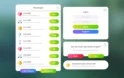 Flat white, minimalistic GUI – 4k, over 200 PNG files – رابط گرافیکی مینیمالیستی سفید تخت برای یونیتی