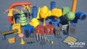 پروتوتایپ چندضلعی – سه بعدی برای یونیتی-POLYGON Prototype – Low Poly 3D Art by Synty