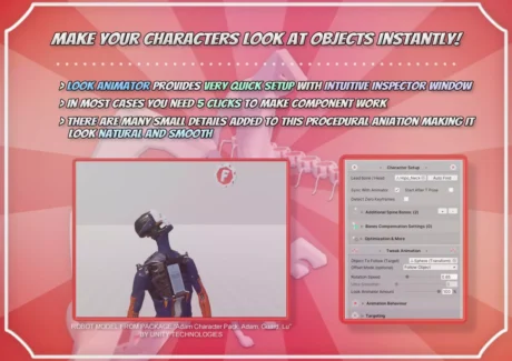 Look Animator For Unity – متحرک ساز برای یونیتی