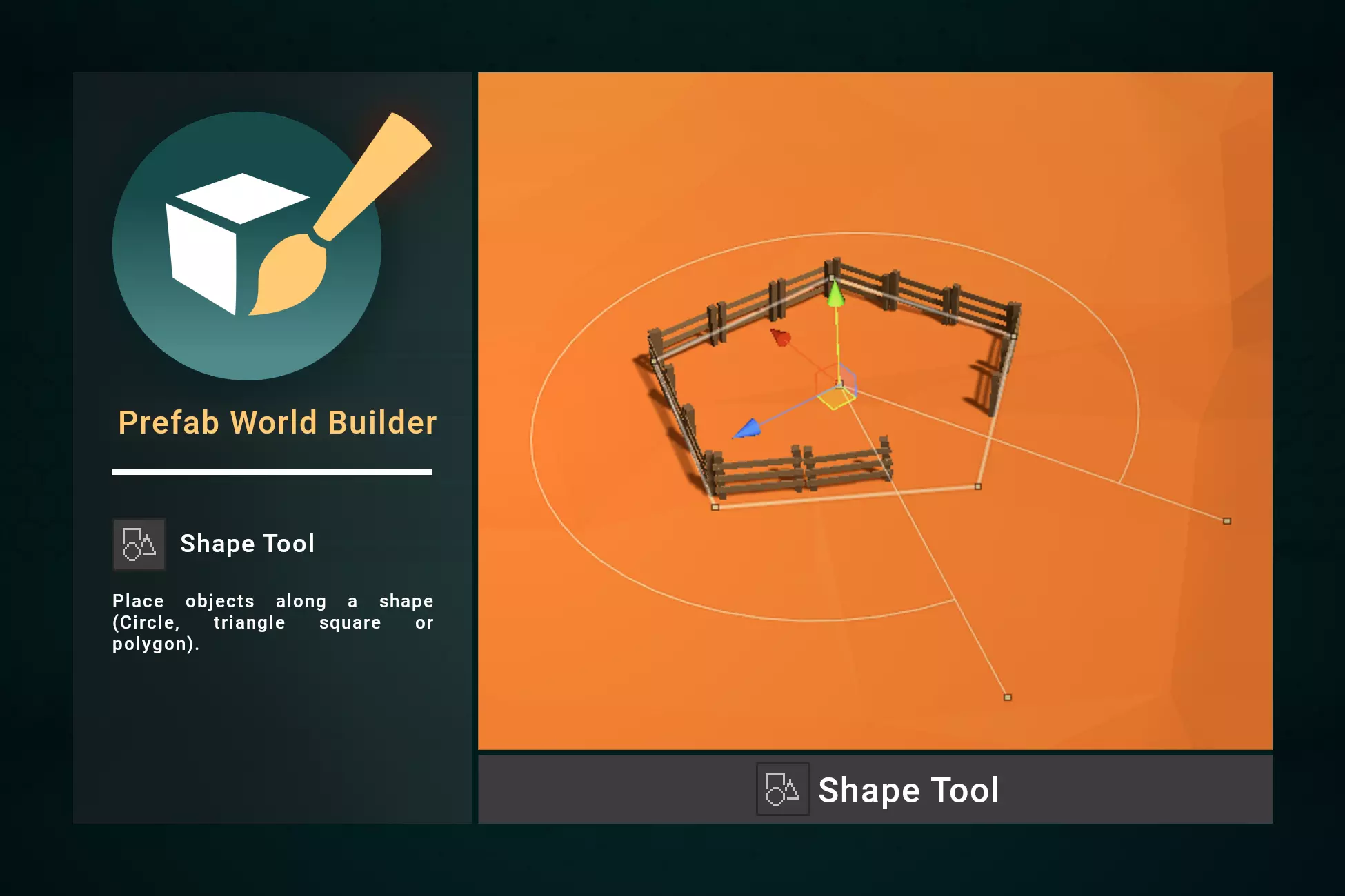 Prefab World Builder For Unity-سازنده کامل جهان برای یونیتی