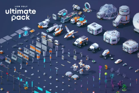 بسته نهایی لوپولی برای یونیتی – Low Poly Ultimate Pack Unity