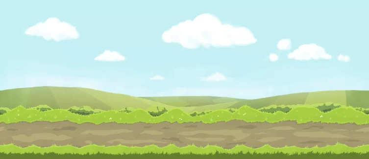 نقاشی دست-زمینه پارالکس برای یونیتی-Hand painted – Parallax Background 1