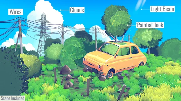 شیدرها و ابزارهای انیمه برای یونیتی – Quibli: Anime Shaders and Tool