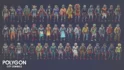هنر سه بعدی شهر زامبی ها برای یونیتی – POLYGON City Zombies – Low Poly 3D Art by Synty