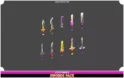 سری پکیج شمشیرهای بامزه برای یونیتی – Swords Pack Cute Series