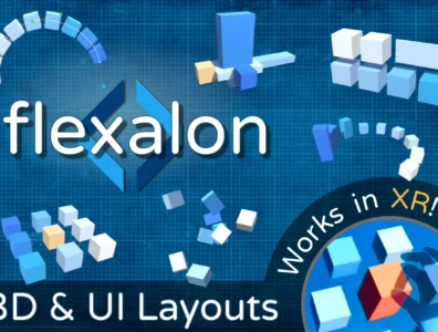 چیدمان‌های سه‌بعدی پیشرفته و رابط کاربری حرفه ای برای یونیتی – Flexalon Pro: 3D & UI Layouts 