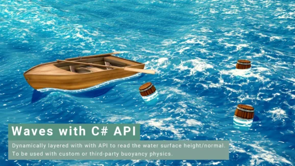 استایل های آب برای یونیتی – Stylized Water 2