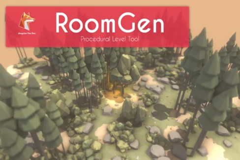تولیدکننده محصول برای یونیتی – اتاق ساز-RoomGen – Procedural Generator