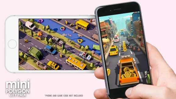 POLYGON MINI – City Pack – پلیگان مینی-بسته شهری برای یونیتی