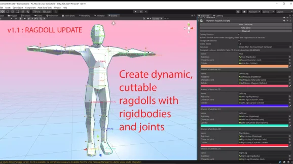 برش دهنده مش حرکتی برای یونیتی – Dynamic Mesh Cutter