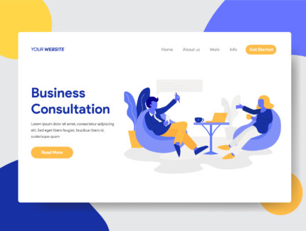 5 تصویر مفهومی کسب و کار – Business Concept Illustrations