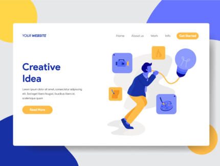 5 تصویر مفهومی کسب و کار – Business Concept Illustrations