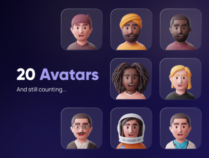 آواتار سه بعدی Facely – MetaPeople 3D Avatar