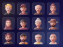 آواتار سه بعدی Facely – MetaPeople 3D Avatar