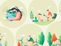 مجموعه تصاویر اکولوژی – محیط زیست – Ecology – Environment Illustration